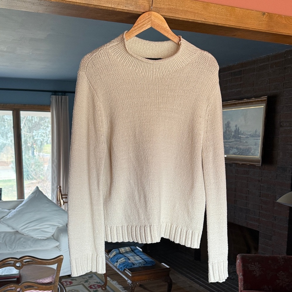 Jenni Kayne Ivory Knit Sweater